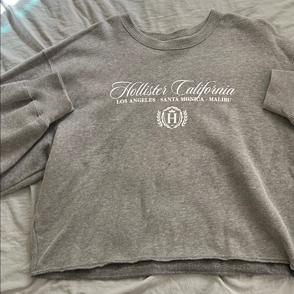 Hollister Heather Gray Pullover